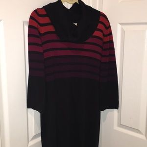 Striped Sweater Dress